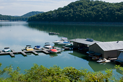 Boat dock slide show